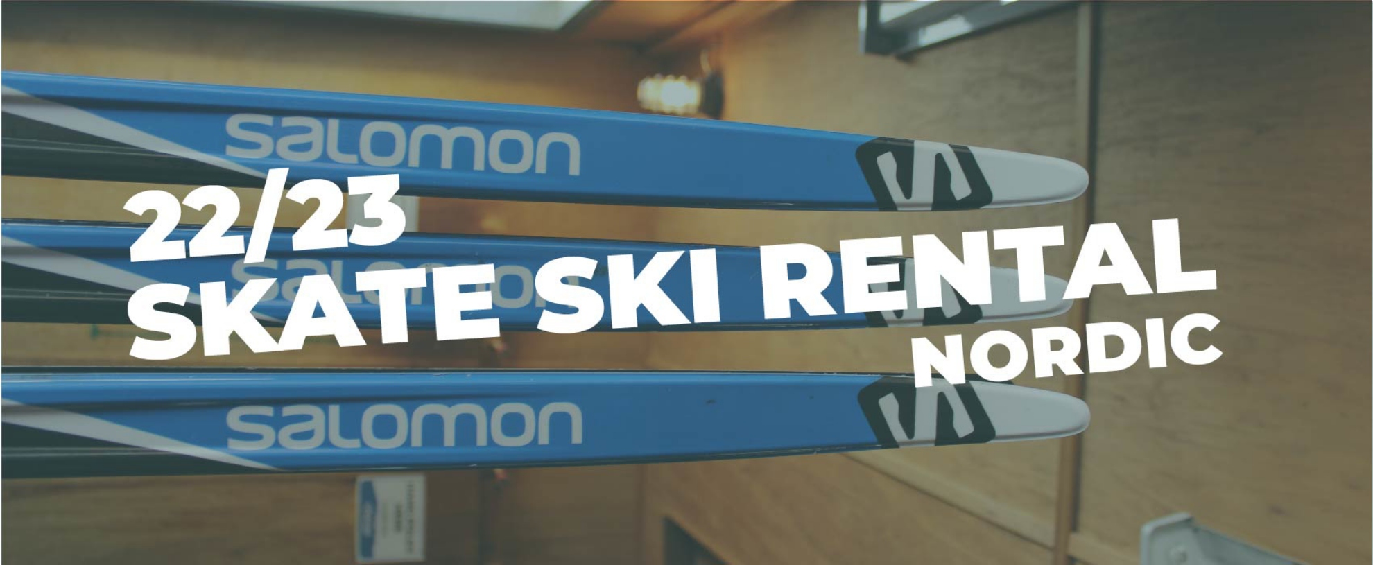 Rental Selection Adult - XC Daily - Skate Skis Only